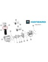 JUNTA TAPA PREFILTRO BOMBA POWER FLO II HAYWARD SPX8100S