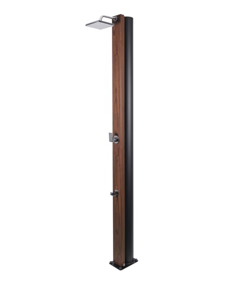 DUCHA SOLAR NATURE TEAK CRM DE 30 LITROS
