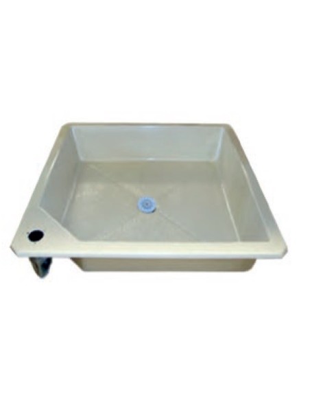 PLATO PARA DUCHA PISCINA 43MM - 90x90 CM - 500068