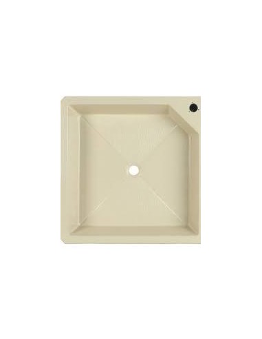 Plato para Ducha de Piscina 43mm 90x90cm | Accesorios Piscinas Online