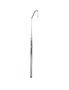 DUCHA 1 BRAZO INOX CON FLUXOMETRO 63MM CORAL 500079PA 2