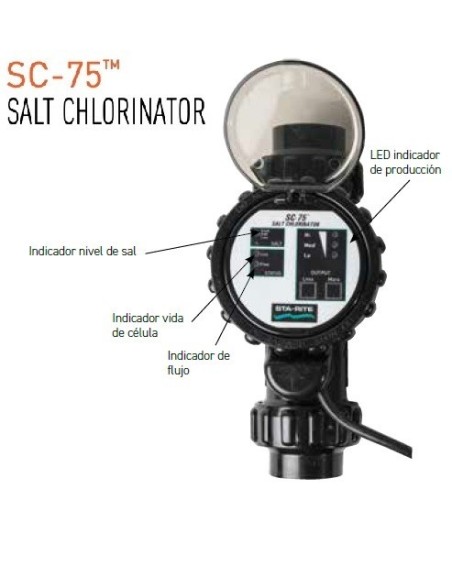CLORADOR SALINO STA-RITE SC-75 PENTAIR