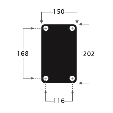 MEDIDAS ANCLAJE DUCHA SOLAR CRM 30 LITRO 30bl