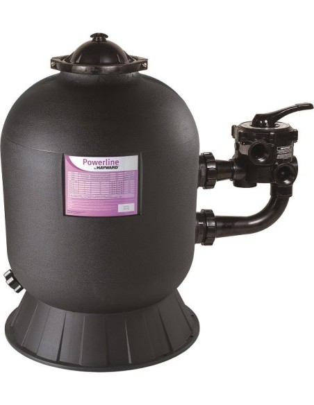 Filtro soplado powerline PWL hayward para limpieza de piscinas de uso privado.