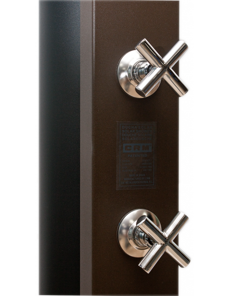 MANDOS DUCHA SOLAR RUSTICA CRM 40 LITROS 40RU