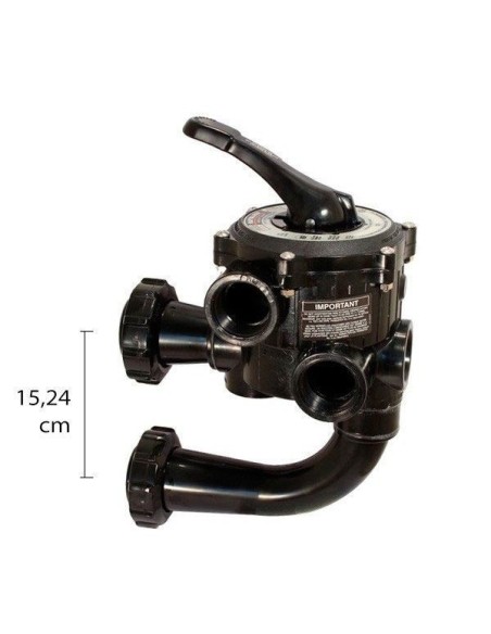VALVULA SELECTORA 6 VIAS SP0719SE DE 1 1/2" HAYWARD