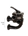 VALVULA SELECTORA 6 VIAS SP0719SE DE 1 1/2" HAYWARD