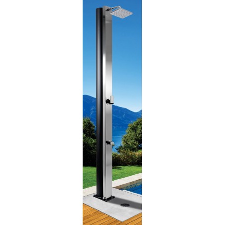 DUCHA SOLAR INOX CRM MONOMANDO 30 LITROS SQUARE