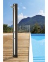 DUCHA SOLAR RECTA ALUMINIO 35 LITROS REF. 500071CG