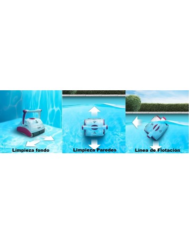 LIMPIAFONDOS ELECTRICO D300 BWT - limpieza del robot - accesoriospiscinasonline.es