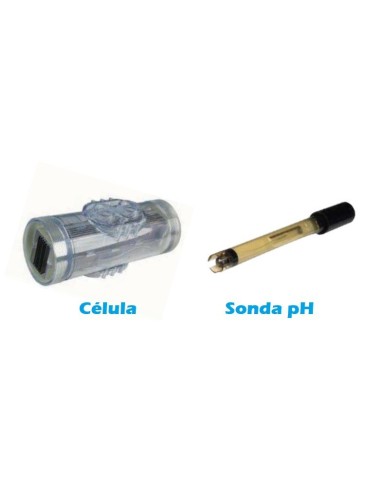 CELULA Y SONDA PH CLORADOR SALINO PQS SALT 2.0 DUO BLUETOOTH ref. 1104121350BT