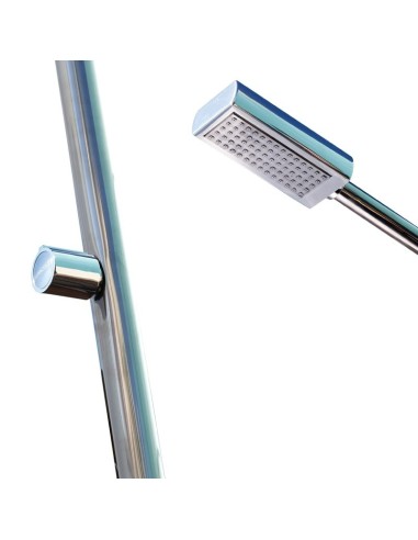 ROCIADOR Y POMO DUCHA INOX MODELO ANGEL ASTRALPOOL - Ref. 52717 - accesoriospiscinasonline.es