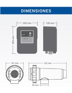 CLORADOR SALINO Ei SALT DE ZODIAC - accesoriospiscinasonline.es 2