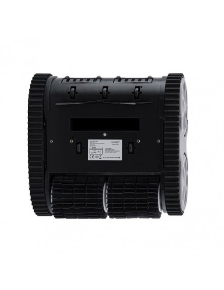 VISTA INFERIOR LIMPIAFONDOS BATERIA E-TRON i30 WYBOT W3342 - accesoriospiscinasonline.es