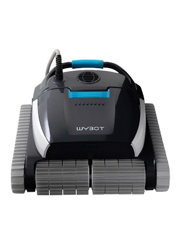 VISTA FRONTAL LIMPIAFONDOS ELECTRICO e-TRON C20 W3092 WYBOT - accesoriospiscinasonline.es