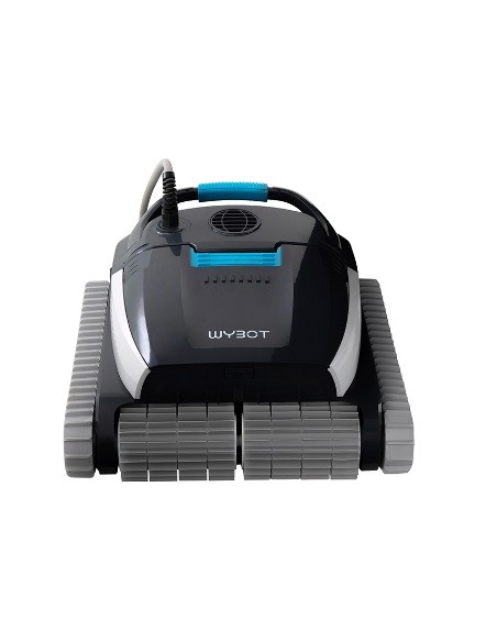 VISTA FRONTAL LIMPIAFONDOS ELECTRICO e-TRON C20 W3092 WYBOT - accesoriospiscinasonline.es