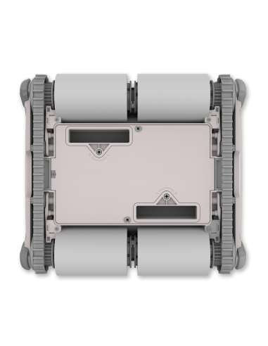 VISTA INFERIOR LIMPIAFONDOS ELECTRICO AQUABOT K300 BWT - accesoriospiscinasonline.es