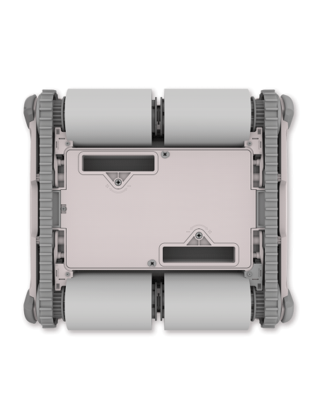 VISTA INFERIOR LIMPIAFONDOS ELECTRICO AQUABOT K300 BWT - accesoriospiscinasonline.es
