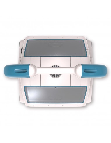 VISTA SUPERIOR LIMPIAFONDOS ELECTRICO AQUABOT K300 BWT - accesoriospiscinasonline.es