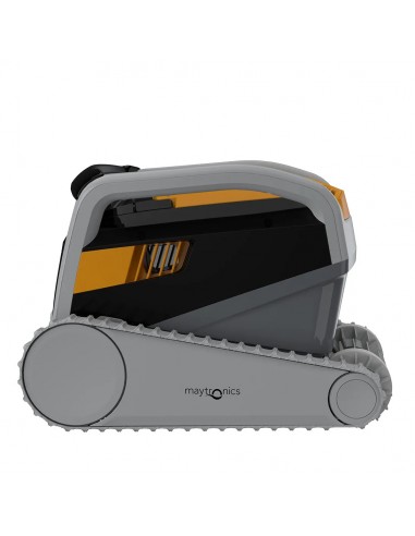 VISTA LATERAL ROBOT LIMPIAFONDOS DOLPHIN E60i MAYTRONICS - accesoriospiscinasonline.es