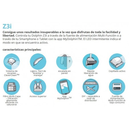 LIMPIAFONDOS DOLPHIN Z3I MAYTRONICS