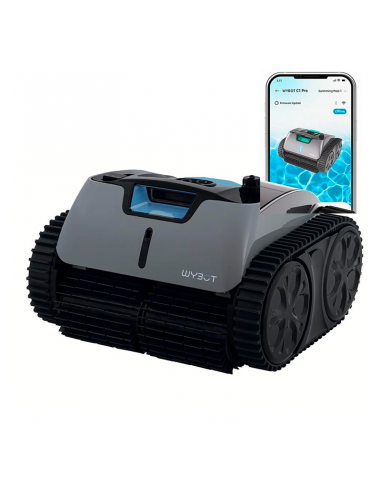 LIMPIAFONDOS BATERIA e-TRON i20NG WYBOT REF. W3312NG - accesoriospiscinasonline.es