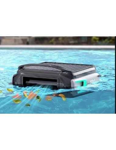 ROBOT LIMPIEZA SUPERFICIE E-TRON F1 SOLAR WYBOT-Manteysa Piscinas