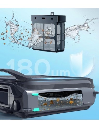 FILTRO 180 MICRAS ROBOT LIMPIEZA SUPERFICIE E-TRON F1 SOLAR WYBOT-Manteysa Piscinas