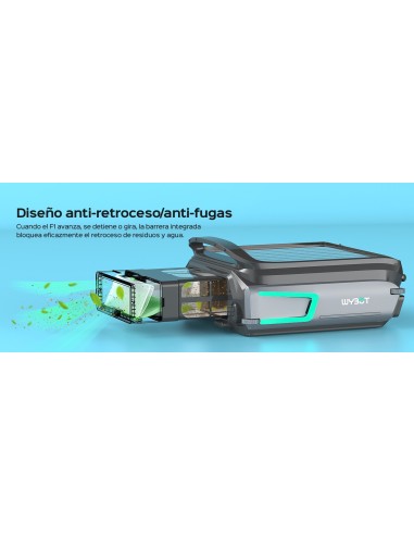 FILTRO ROBOT LIMPIEZA SUPERFICIE E-TRON F1 SOLAR WYBOT-Manteysa Piscinas