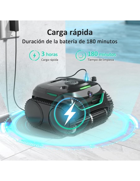 Limpiafondos Inálambrico Batería E-TRON VISION NG IA|Manteysa Pisicnas