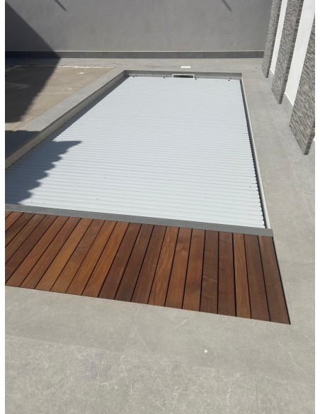 Cobertor Automático de lamas paras piscinas - Modelo Sumergido