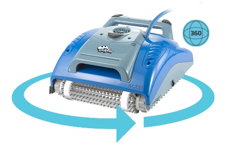 Robot limpiafondos Dolphin M200