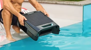 Robot solar de superficie AIPER para limpieza de piscina