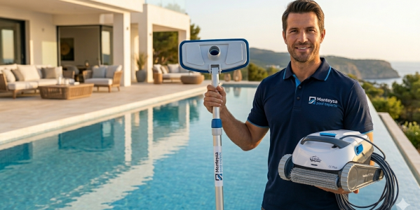 Limpiafondos manual vs. Robot automático: ¿Cuál elegir según tu piscina?
